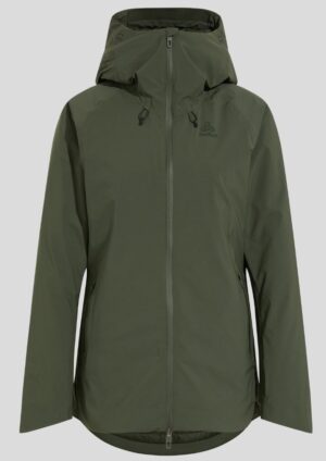 Odlo Ascent S-Thermic waterproof women's jacket - Deep Depths