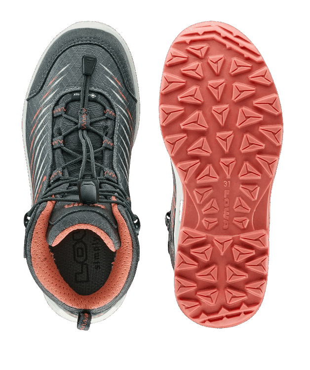 Lowa Zirrox II GTX Mid Junior kids hiking shoes - Thumbnail Image 5