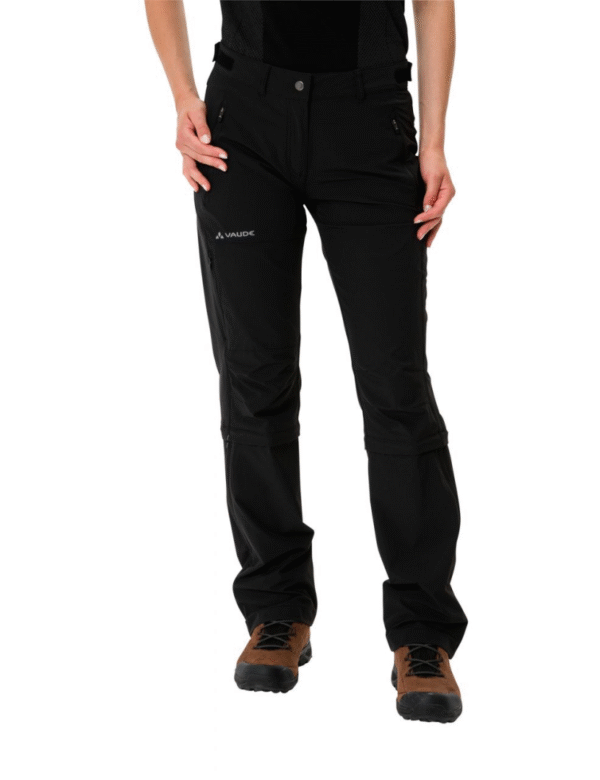 Vaude Farley Stretch Capri T-Zip II damesbroek - Image 5