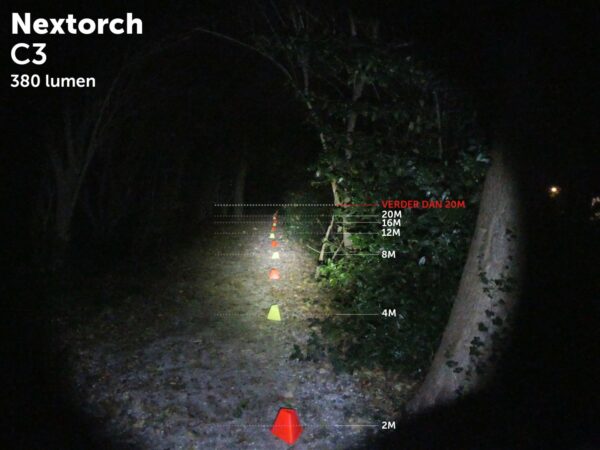 Nextorch C3 LED 380 lumen flashlight - Image 8