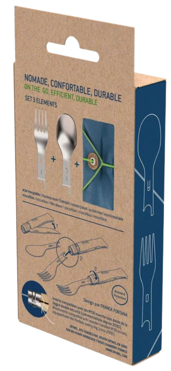 Opinel Picnic Plus outdoor cutlery set-part - Image 4