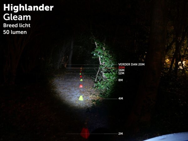 Highlander Gleam 1W LED Focus zaklamp - Image 5