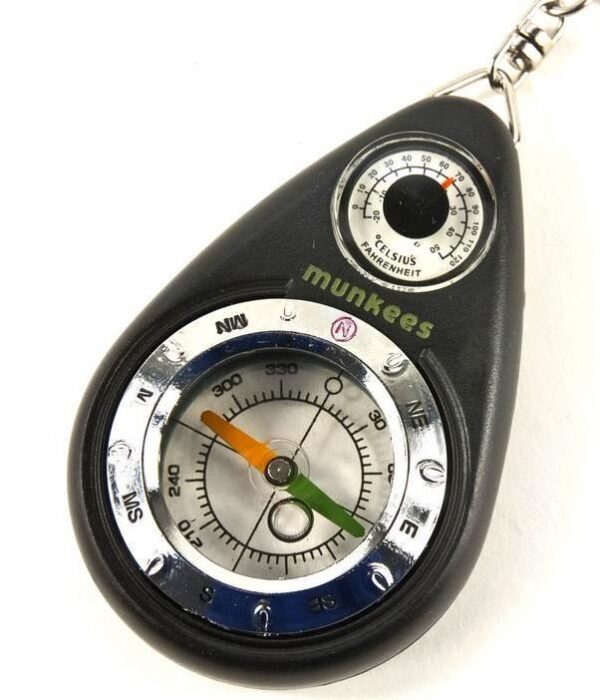 Munkees Keychain Compass with Thermometer - Image 4