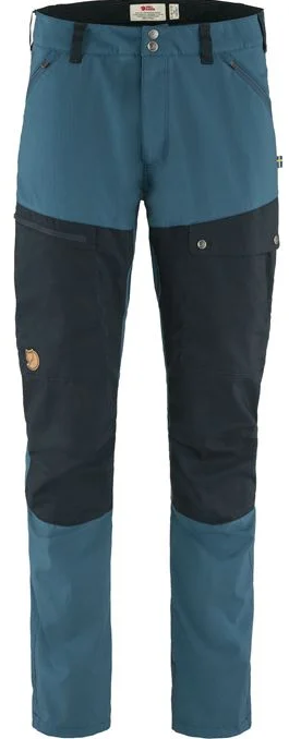 FjallRaven Abisko Midsummer Trousers Regulars men's trousers - Blue/Dark Navy