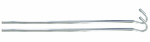 Highlander steel wire tent pegs