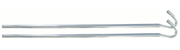 Highlander steel wire tent pegs