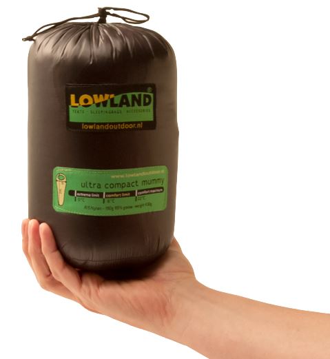 Lowland Ultra Compact Mummy 430g sleeping bag - Image 7