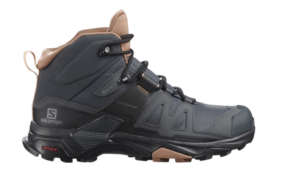 Salomon X Ultra 4 Mid GTX women's hiking shoe - Ebony/Mocha Mousse/Almond Cream