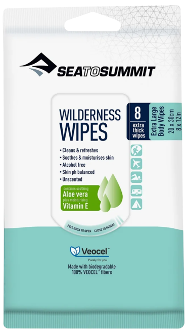 Sea to Summit Wilderness Wipes Extra Large reiswasdoekjes