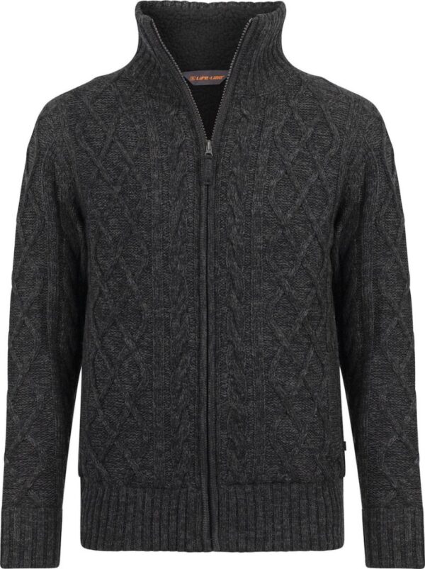 LifeLine Morgan 2 Mens Knit Full Zip - Image 5