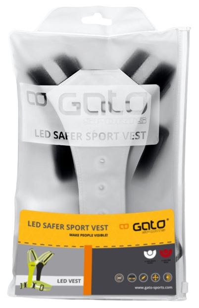 Gato sports LED USB sport vest - Image 15
