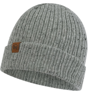 Buff Knitted Kort Light Grey hat