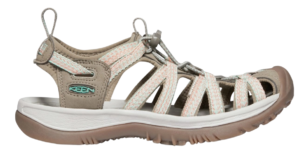 Keen Whisper Women's Sandal - Taupe/Coral