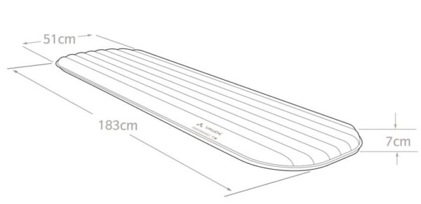 Vaude Performance 7 M sleeping pad - Image 4