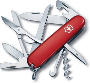 18. Victorinox Huntsman 15f. red pocket knive