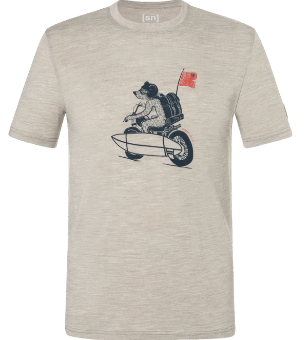SuperNatural M NAKED BEAR TEE herenshirt