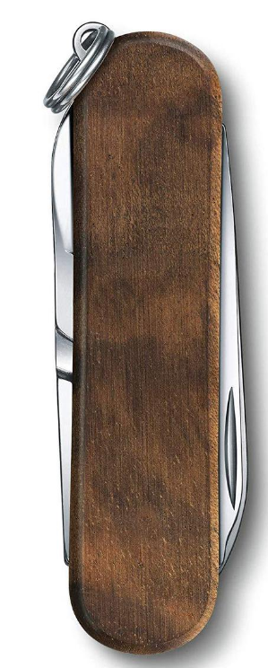 67. Victorinox Classic SD Wood pocket knive 5 functions - Image 6