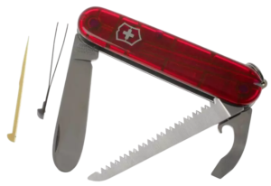 Victorinox My First Victorinox 9f. Blue Pocket Knife - Rood