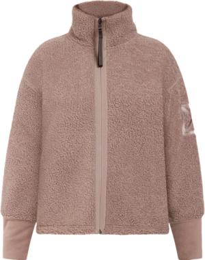 Didriksons Mella WNS Full Zip 3 women's cardigan - Spice Brown