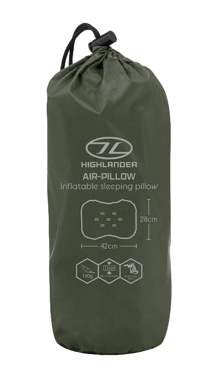 Highlander Nap Pak Camping Air Pillow - Image 5