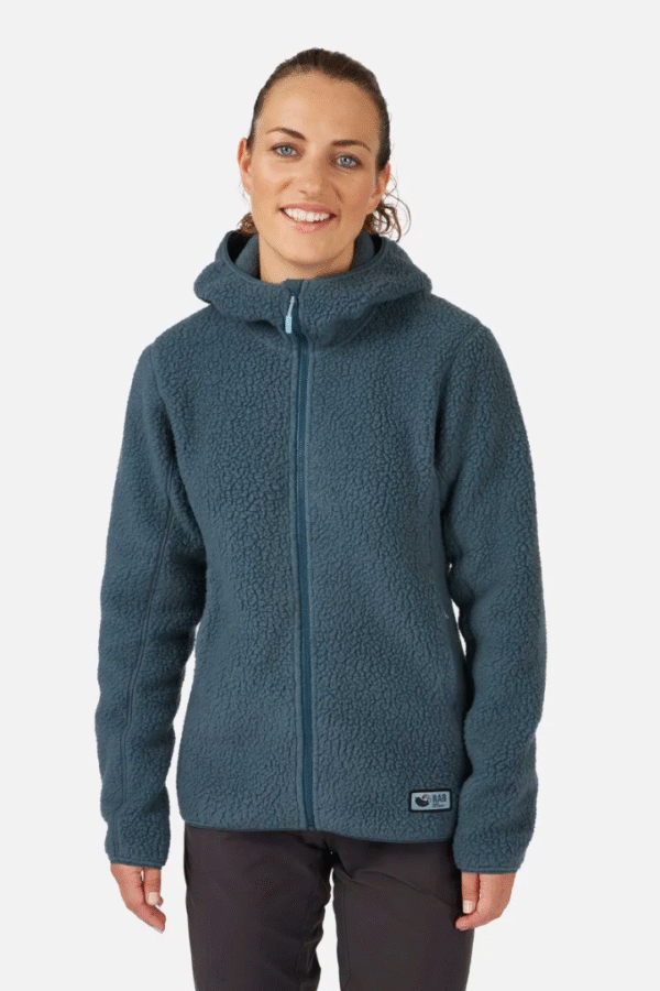 Rab Shearling women's hoodie