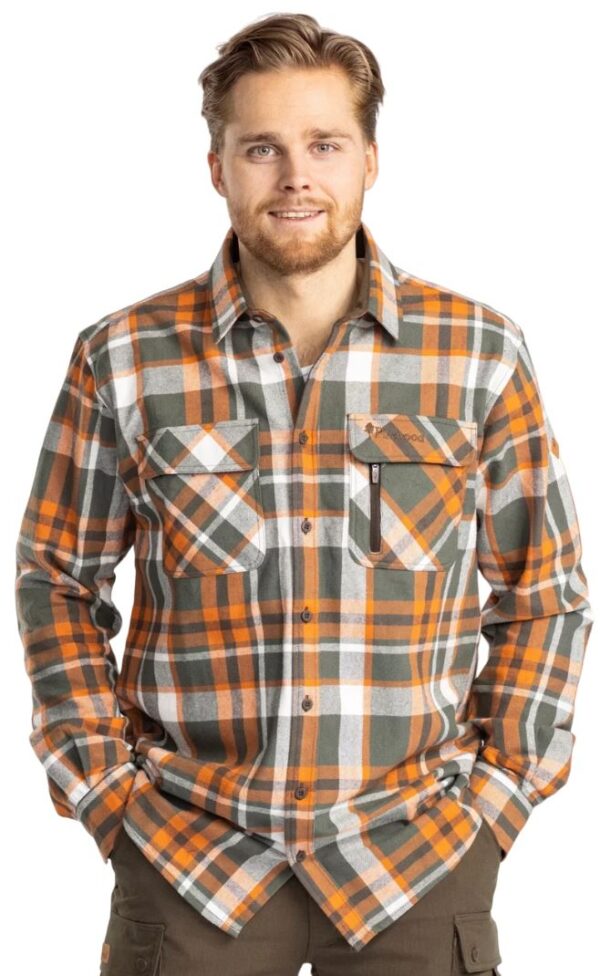 Pinewood Lappland Rough Flannel men's shirt - Image 6