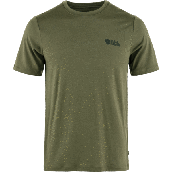 FjallRaven Abisko Wool Logo SS men's shirt