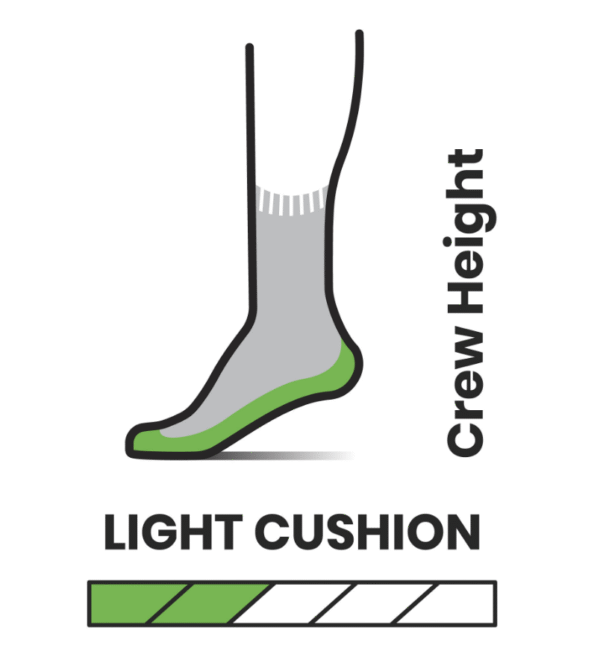 Smartwool Hike Light Cushion Mountain Moon Hike women's socks - Image 5