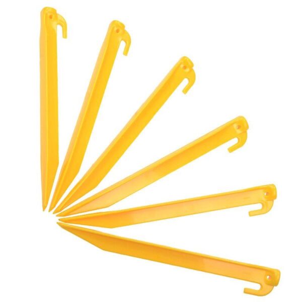 Highlander plastic angle peg 6 pieces