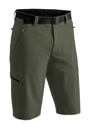 Maier-Sports Nil Bermuda Stretch men's shorts - Green Goose