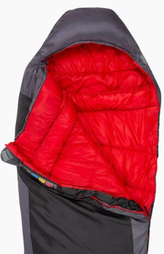 Highlander Serenity 350 Mummy Charcoal sleeping bag - Image 5