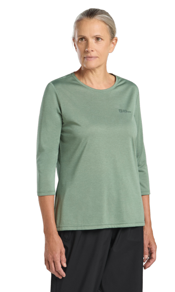 Jack Wolfskin Crosstrail 3/4 Tee women's shirt - Image 4