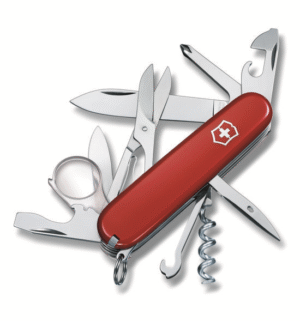 16. Victorinox Explorer 16f. red pocket knive