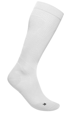 Bauerfeind Run Ultralight Compression men's socks - White