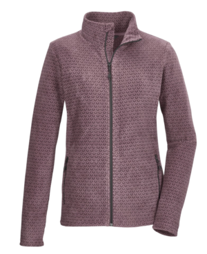 Killtec KOW 6 women's cardigan - Dunkelmauve