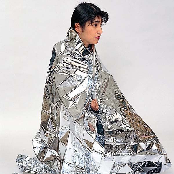 Emergency Blanket 160x213cm** Gold/Silver - Image 4