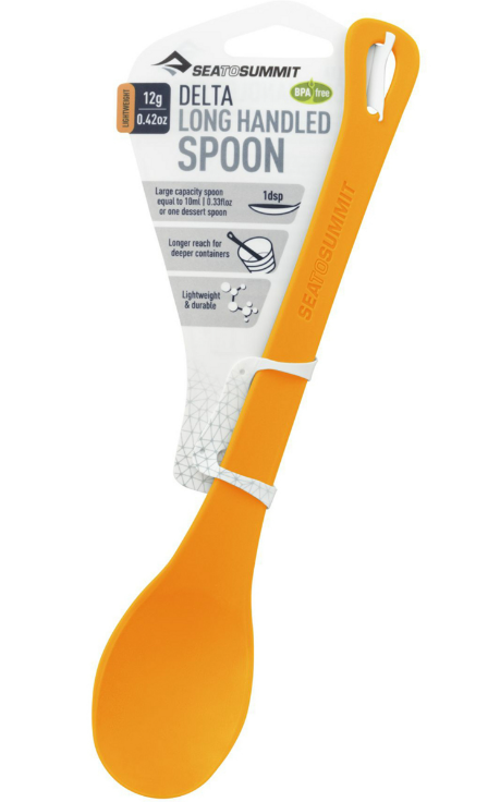 Sea to Summit Delta Long Handled Spoon Blue - Image 7