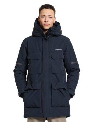 Didriksons Drew Unisex Parka 7 - Dark Night Blue