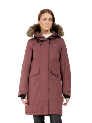Didriksons Erika 3 women's parka - Old rust
