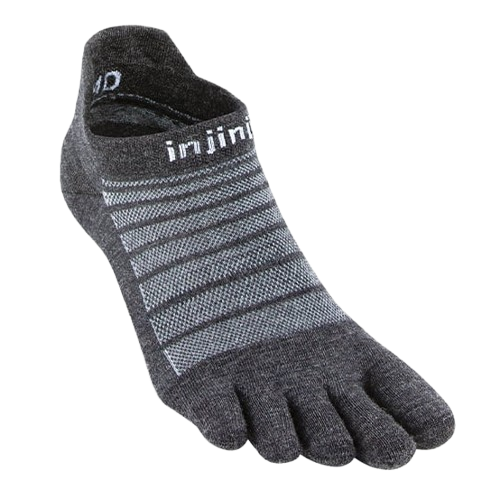 Injinji Run Lightweight No-Show Wool socks
