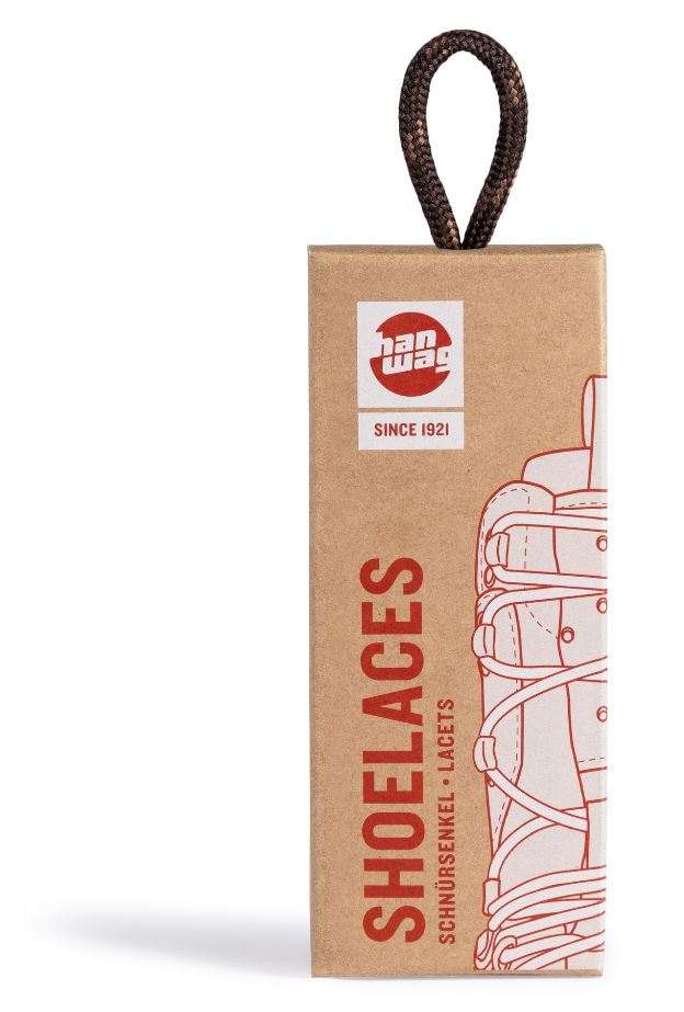 Curated visual reference: Anti Sway Shoelaces For Minimized Destabilization Reference: Hanwag Shoe Laces