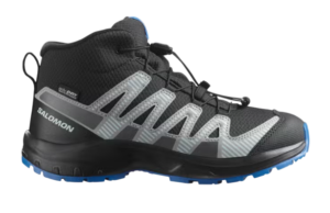 Salomon XA Pro V8 MID WP kids hiking shoe - Grisai/Dark B/Turme