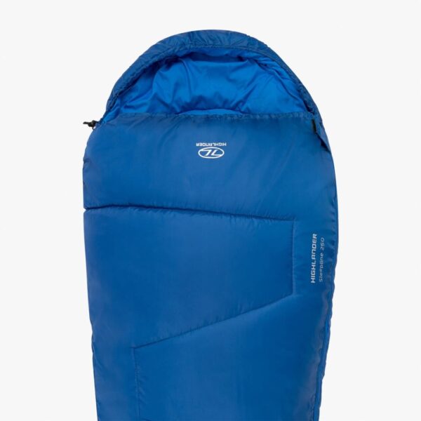 Highlander Sleepline 250 Mummy Charcoal sleeping bag - Image 7