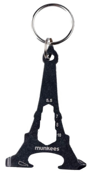 Munkees Eiffel Tower Tool keychain