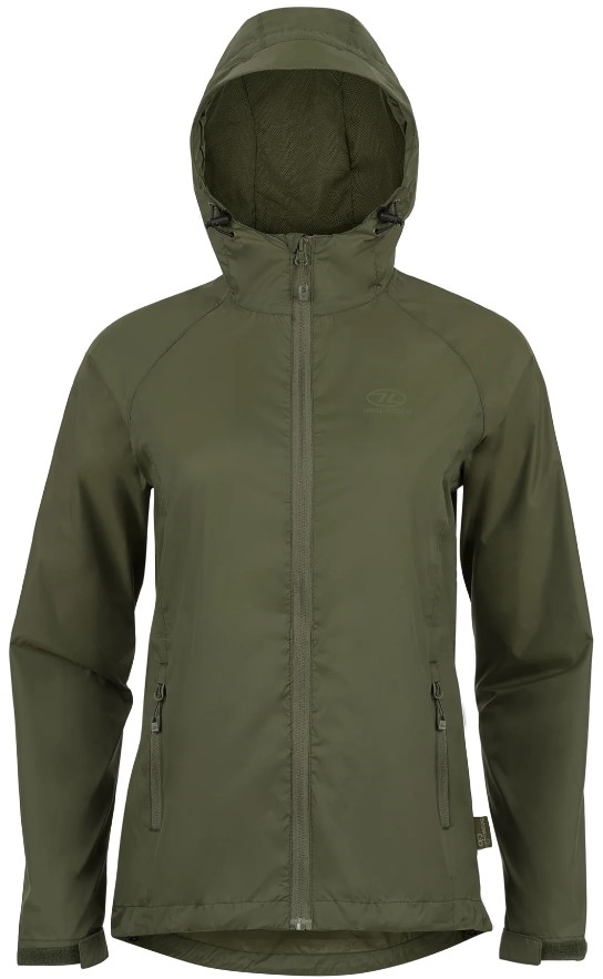 Highlander Stow & Go Packaway women's rain jacket - Image 9