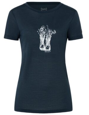 SuperNatural Flower shoes Tee women's