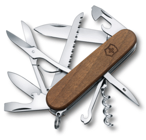 90. Victorinox SwissArmy HuntsmanWood pocket knive