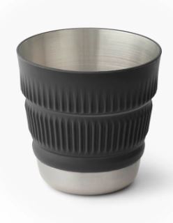 Sea to Summit Detour Stainless Steel Collapsible mug - Black