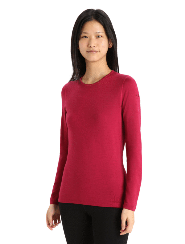 Icebreaker 260 Tech LS Crewe women's shirt - Image 8