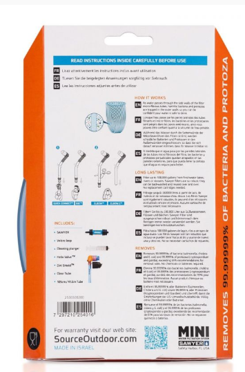 Source Tube Kit + Sawyer Filter - Image 5